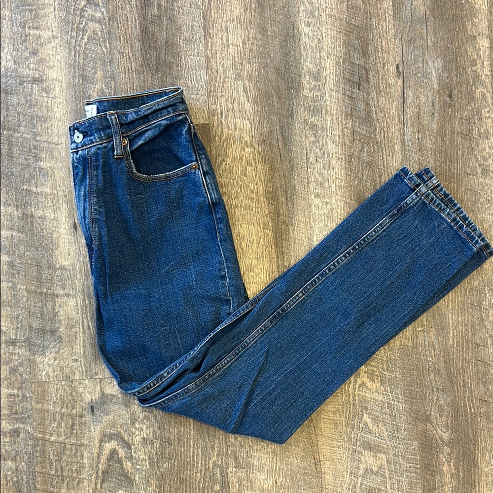 Abercrombie slim strait curve love jeans